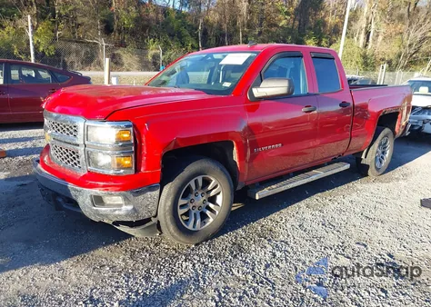 2014 Chevrolet Silverado 1500 1Lt из США, поврежденный, VIN 1GCVKREH6EZ146795